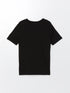 LC Waikiki Crew Neck Short Sleeve Combed Cotton Men's T-shirt